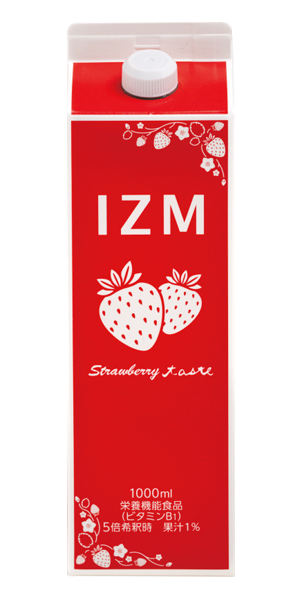 IZM STRAWBERRY TASTEパッケージ